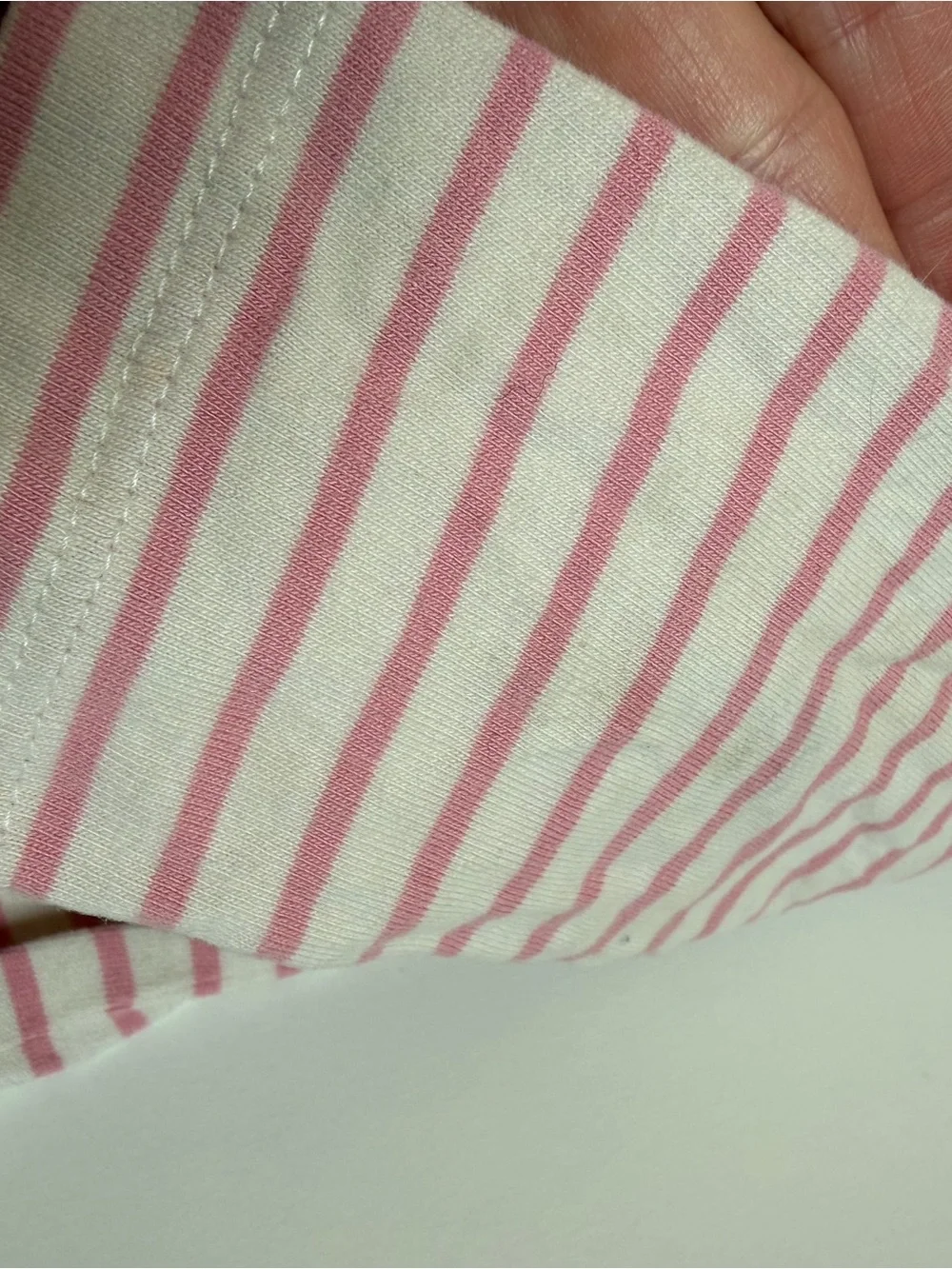 Baby Boden Pink Striped Set with Hedgehog Appliques